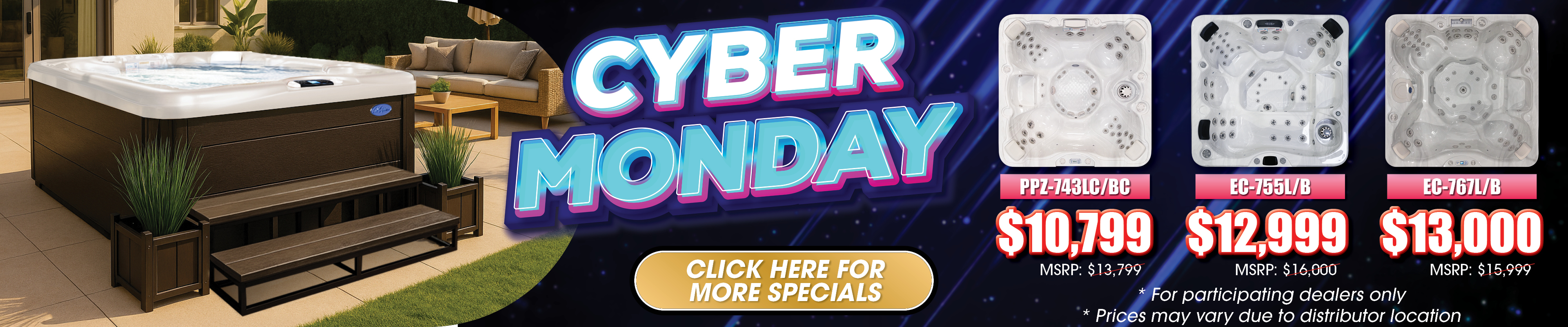 Calspas hot tub being used in a family setting - West Jordan